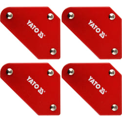 Aimant Yato YT-08677; 43x72x12 mm; 4,5 kg; 4 unités