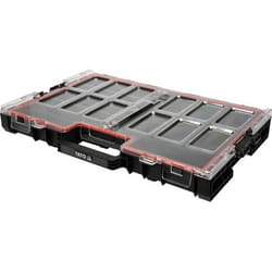 Yato YT-09181 boite à outils Boîte pour petites pièces Polypropylène Noir, Transparent