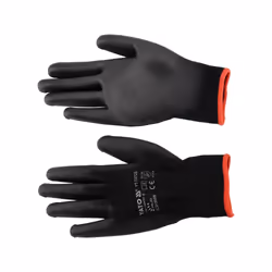 Yato YT-74728 Gant de protection Gants d’usine Noir Nylon, Polyuréthane 1 pièce(s)