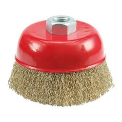 VOREL 06970 Roue de fil et brosse en fil d'acier 7,5 cm 1 pièce(s)