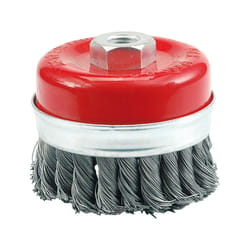 VOREL 06975 Roue de fil et brosse en fil d'acier 8 cm 1 pièce(s)