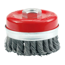 VOREL 06976 Roue de fil et brosse en fil d'acier 10 cm 1 pièce(s)