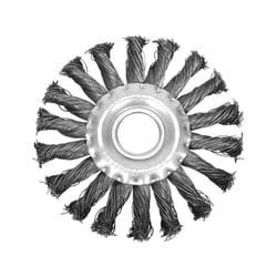 VOREL 06982 Roue de fil et brosse en fil d'acier 11,5 cm 1 pièce(s)
