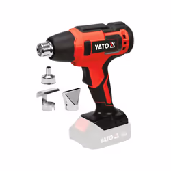 Yato YT-82285 pistolet thermique Pistolet d’air chaud 100 l/min 550 °C 250 W Noir, Rouge