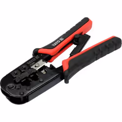 Yato YT-22442 Pince à sertir Pince à dénuder Noir, Rouge