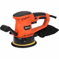 Yato YT-82207, Ponceuse orbitale aléatoire, Noir, Orange, 4000 tr/min, 13000 tr/min, 2 mm, 90 dB