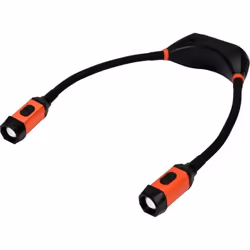 Yato YT-08599 torche et lampe de poche Noir, Rouge Lampe-torche tour de cou SMD LED