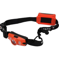 Yato YT-08595 torche et lampe de poche Noir, Rouge Lampe frontale LED