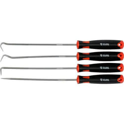 Yato YT-08429 outil de réparation de carrosserie de véhicule Kit de réparation de carrosserie de véhicule Noir, Acier inoxydable 4 pièce(s)