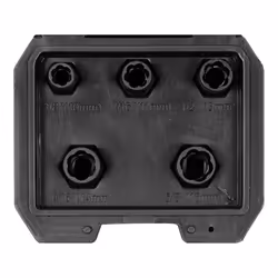 Yato YT-06038, 3/8", 5 pièce(s)