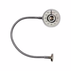Yato YT-05934, Rapporteur, Argent, 1,27 cm, 1/2", 1 pièce(s), Acier C-V (Chrome-Vanadium)