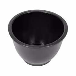 Yato YT-51881, Bol, Rond, Caoutchouc, Noir, 0,5 L, 13 cm