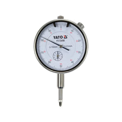 Yato YT-72450 indicateur/jauge à cadran Argent, Noir, Blanc 1 cm mm