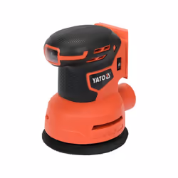 Yato YT-82753, Ponceuse orbitale aléatoire, Auto-collant, Noir, Orange, 12000 tr/min, 2 mm, 73,7 dB