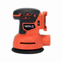 Yato YT-82753 ponceuse portative Ponceuse orbitale aléatoire 12000 tr/min Noir, Orange