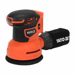 Yato YT-82753 ponceuse portative Ponceuse orbitale aléatoire 12000 tr/min Noir, Orange