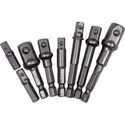 Yato YT-04639, Acier C-V (Chrome-Vanadium), Tige hexagonale, 25,4 / 4 mm (1 / 4"), Tige hexagonale, 8 pièce(s), 72 mm