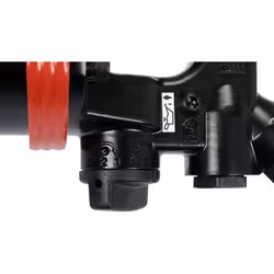 Yato YT-09620 clé pneumatique 1/2" 7000 tr/min 5800 N·m Noir, Rouge