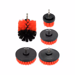 Yato YT-47777, Brosse de pré-polissage, Acier au carbone, Nylon, Polypropylène (PP), 5 pièce(s)