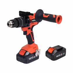 Yato YT-82791, Perceuse à poignée pistolet, Sans clé, Sans brosse, III, IP20, 1,3 cm