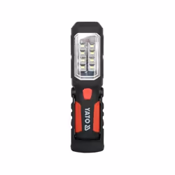 Yato YT-08513, LED, 9 ampoule(s), IP20, Noir, Lampe de travail portative