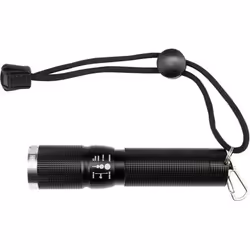 Yato YT-08571, Lampe torche, Noir, Aluminium, Boutons, IP64, LED
