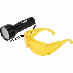 Yato YT-08581, Lampe frontale, Noir, Aluminium, Boutons, IP20, III