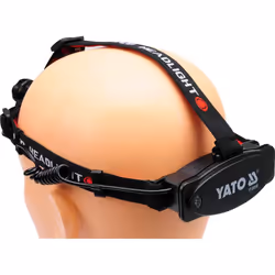 Yato YT-08590 torche et lampe de poche Noir Lampe torche manuelle + Lampe frontale LED - Vue supplémentaire 6