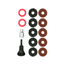 Yato YT-25384 Roue de fil et brosse en fil d'acier 14 pièce(s)