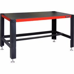 Yato YT-08920, Enclume, ABS, Acier, Noir, Rouge, 1000 kg, 780 mm, 1500 mm
