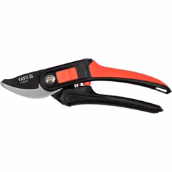 Yato YT-88185, Contournement, Caoutchouc thermoplastique (TPR), Noir, Rouge, Acier au carbone, Noir/Acier inoxydable, 220 mm