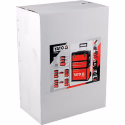 Yato YT-09101 boite à outils Caisse à outils Métal Noir, Rouge - Vue supplémentaire 7