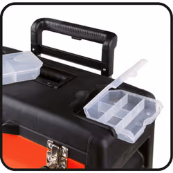 Yato YT-09102 boite à outils Boîte à outils Aluminium, Métal, Plastique Noir, Rouge