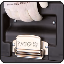 Yato YT-09107 boite à outils Boîte à outils Métal Noir, Rouge