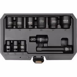 Yato YT-10255, 1/2", 11 pièce(s)