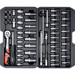 Ensemble d'outils Yato YT-14501; 1/4''; 56 unités