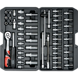 Ensemble d'outils Yato YT-14501; 1/4''; 56 unités