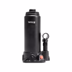 Yato YT-17002, Universel, 5000 kg, Cric hydraulique, 21,6 cm, 41,3 cm, Noir