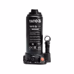 Yato YT -17003, Universel, 8000 kg, Cric hydraulique, 23 cm, 45,7 cm, Noir