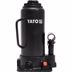 Yato YT-17005, Voiture, 12000 kg, Cric hydraulique, 23 cm, 46,5 cm, Noir