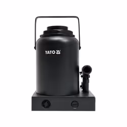 Yato YT-17009, Universel, 50000 kg, Cric hydraulique, 30 cm, 48 cm, Noir