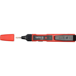 Yato YT-28631 détecteur de tension de ligne 70 - 1000 V Noir, Rouge