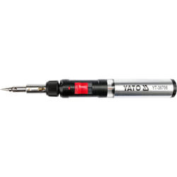 Yato YT-36706 fer à souder Fer à souder au gaz 1300 °C Noir, Rouge, Acier inoxydable