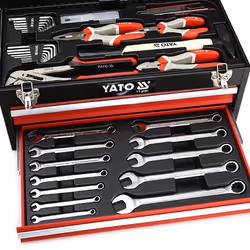 Kit d'outils avec boîte en métal et tiroirs Yato YT-38951 80 unités - Vue supplémentaire 10