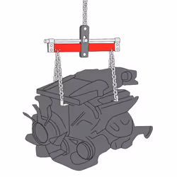 Yato YT-55565 réparation et maintenance de véhicule Adaptateur de levage