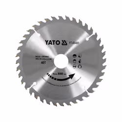 Yato YT-60489, Plastique, Bois, 19 cm, 3 cm, Pointe au carbure de tungstène (TCC), 2,2 mm, 8500 tr/min