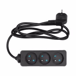 VOREL 72615, 1,5 m, 3 sortie(s) CA, 230 V, 50 Hz, 1 pièce(s)