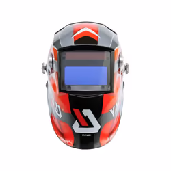 Yato YT-73921 masque et casque de soudage Welding helmet with auto-darkening filter Noir, Rouge, Argent - Vue supplémentaire 4