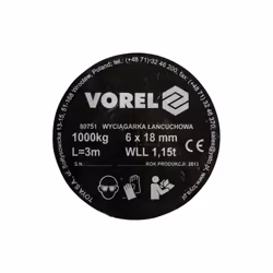 VOREL 80751 cric et support de véhicule