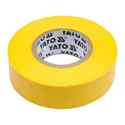 Yato YT-81654 ruban d'étanchéité 20 m Polyvinyl chloride (PVC) Jaune